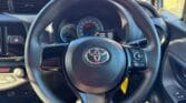 steering wheel view of 2018 Toyota Vitz
