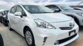 2012 Toyota Prius Alpha white