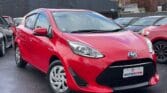 used front side view of 2019 Toyota Aqua