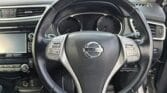 steering wheel of 2014 Nissan X-Trail