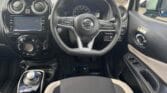 interior view of 2020 Nissan Note