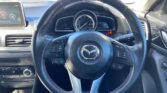 steering wheel view of 2014 Mazda Axela