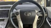 steering wheel view of 2014 Toyota Prius