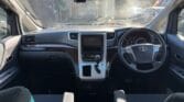 front seats view of 2012 Toyota Vellfire