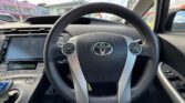 steering wheel view of 2013 Toyota Prius