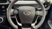 steering wheel view of 2019 Toyota Aqua