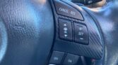used 2015 Mazda Axela closeup view of steering wheel