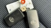 two smart keys of 2016 Toyota Aqua