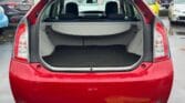 full capacity trunk view of red 2013 Toyota Prius S
