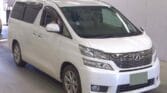 exterior view of 2012 Toyota Vellfire