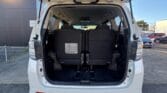 2012 Toyota Vellfire open trunk view