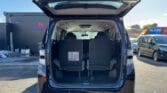 open trunk view of 2012 Toyota Vellfire