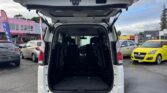 used 2016 Nissan Serena open trunk view