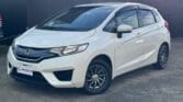 white 2014 Honda Fit front view