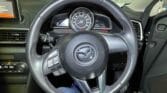 steering wheel view of 2014 Mazda Axela