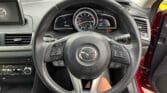 steering wheel view of 2014 Mazda Axela