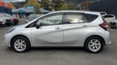 silver luxury 2020 Nissan Note side view