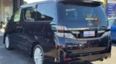 2012 Toyota Vellfire back side view