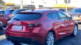 back side view of used red 2015 Mazda Axela