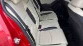 back seats view of 2014 Mazda Axela