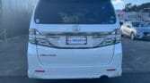 back view of 2012 Toyota Vellfire