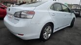 white 2012 Lexus HS250H