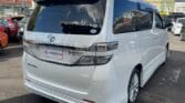 2012 Toyota Vellfire back side view