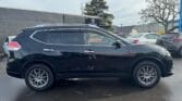 full side view of black 2014 Nissan X-Trail