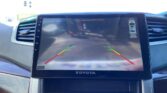 reversing camera display view of 2014 Toyota Vellfire