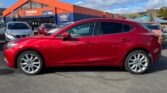 full side view of 2014 Mazda Axela