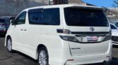 used 2014 Toyota Vellfire back side view