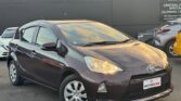 front side view of brown used 2014 Toyota Aqua in nz
