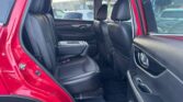 back seats view of 2016 Nissan X-Trail