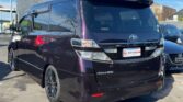back side view of 2012 Toyota Vellfire