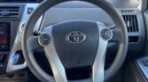 steering wheel view of 2013 Toyota Prius Alpha S