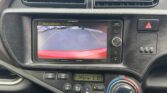 reversing camera display view of 2014 Toyota Aqua