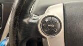 steering wheel closeup view of 2012 Toyota Prius Alpha