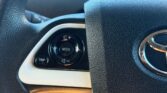 closeup view of steering wheel view of 2018 Toyota Prius
