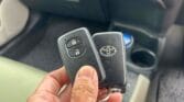 two smart keys of 2012 Toyota Aqua