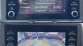 2021 Toyota Yaris reversing camera display view