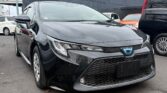 side view of black 2019 Toyota Corolla
