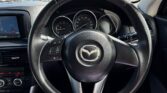 steering wheel view of 2012 Mazda CX-5