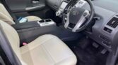 2012 Toyota Prius Alpha front seat view