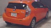 2012 Toyota Aqua back side view