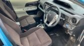 front seats interior view of 2012 Toyota Aqua