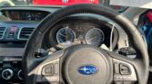 steering wheel view of blue 2016 Subaru XV