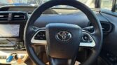 steering wheel view of 2018 Toyota Prius
