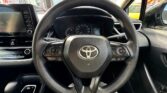 steering wheel view of 2020 Toyota Corolla