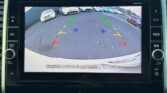 reversing camera display view of 2017 Nissan Serena