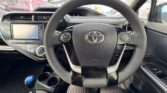 steering wheel view of 2017 Toyota Aqua